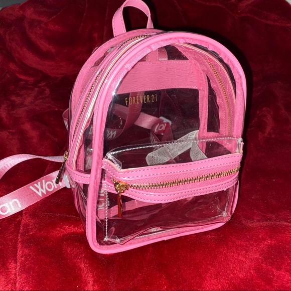 clear mini backpack forever 21